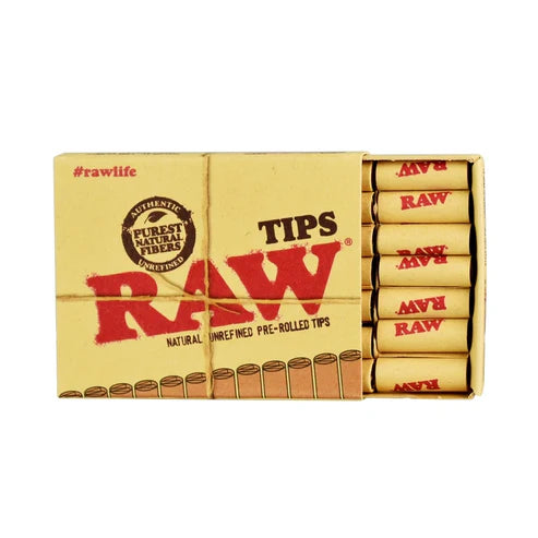 RAW Pre-Rolled Tips | 1bk | 21 Pre-Rolled Tips per Booklet