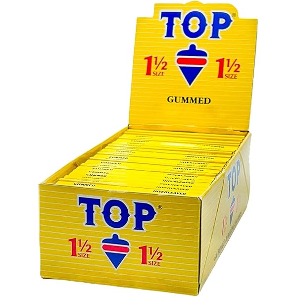 TOP Rolling Papers | 1 1/2 | 1pk | 24 Leaves per Pack