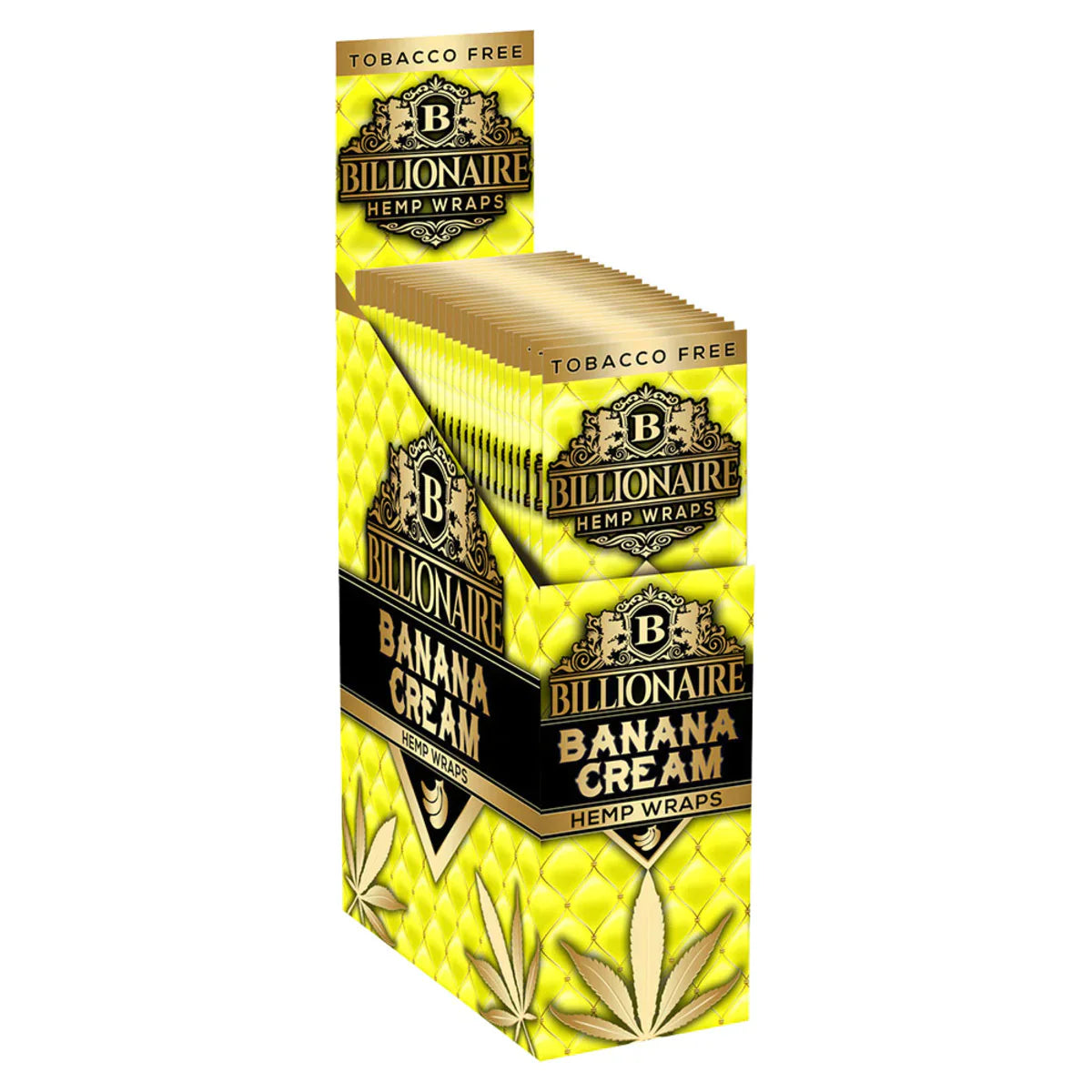 Billionaire Hemp Wrap | Banana Cream | 1pk | 2 Wraps per Pack