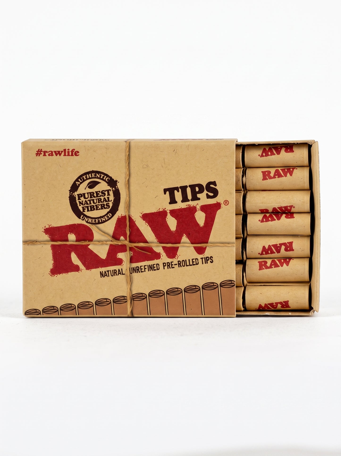RAW Pre-Rolled Tips | 1bk | 21 Pre-Rolled Tips per Booklet