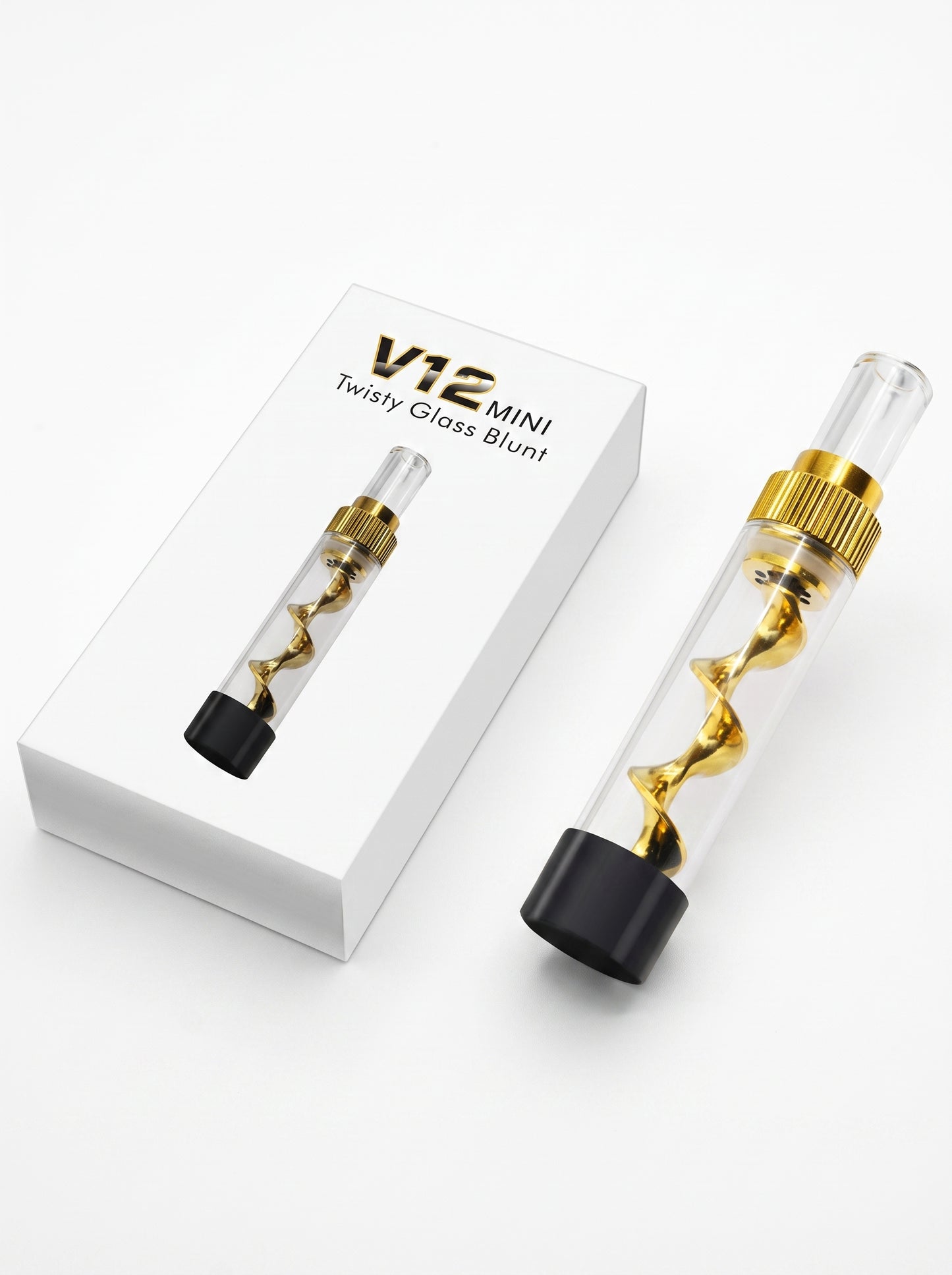 V12 Mini Twisty Glass Blunt