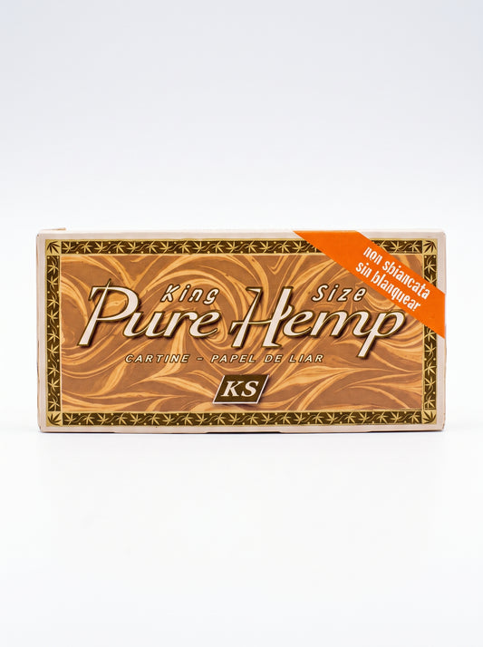 Pure Hemp Unbleached Rolling Papers | King Size | 1pk | 33 Leaves per Pack