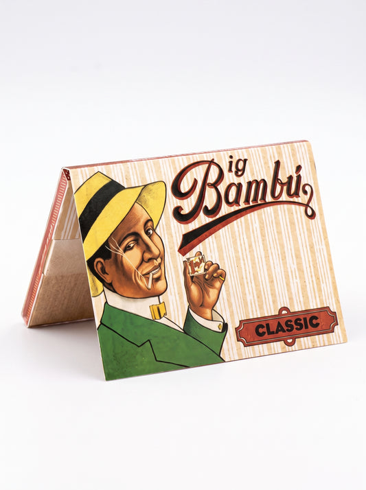 Big Bambu classic Rolling Papers | Single Wide Size | 1pk | 33 Leaves per Pack