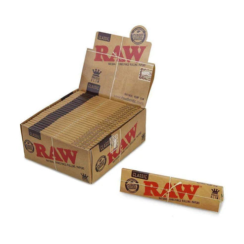 RAW Classic Rolling Papers | King Size | 1pk | 32 Leaves per Pack