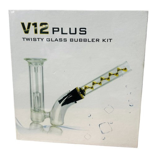 V12 Twisty Glass Blunt Bubbler Kit