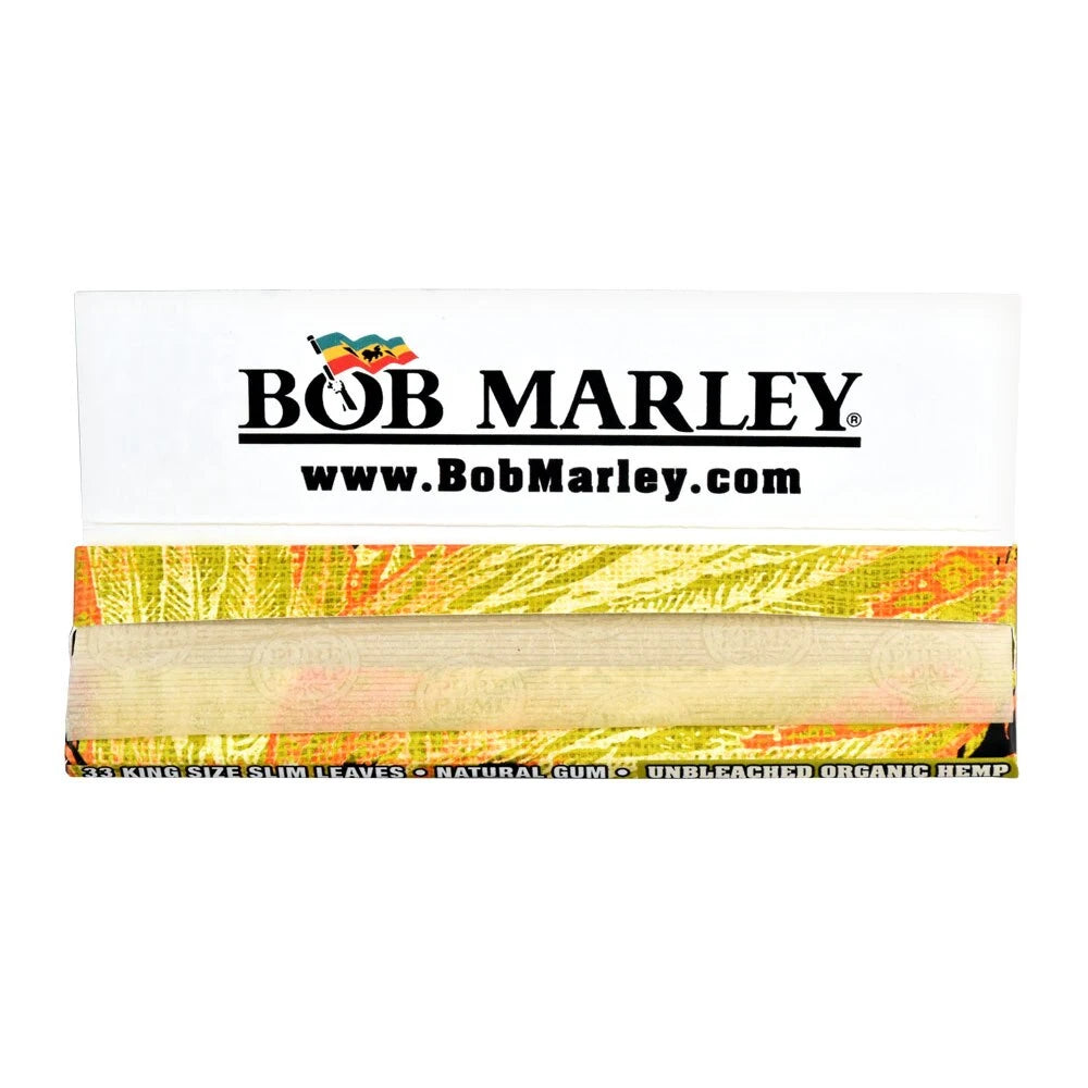Bob Marley Hemp Rolling Papers | King Size | 1pk | 33 Leaves per Pack