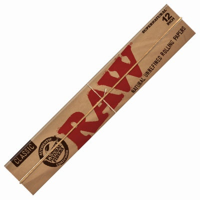 RAW Supernatural Classic Rolling Papers | 12" | 305mm | 1pk | 20 Leaves per Pack