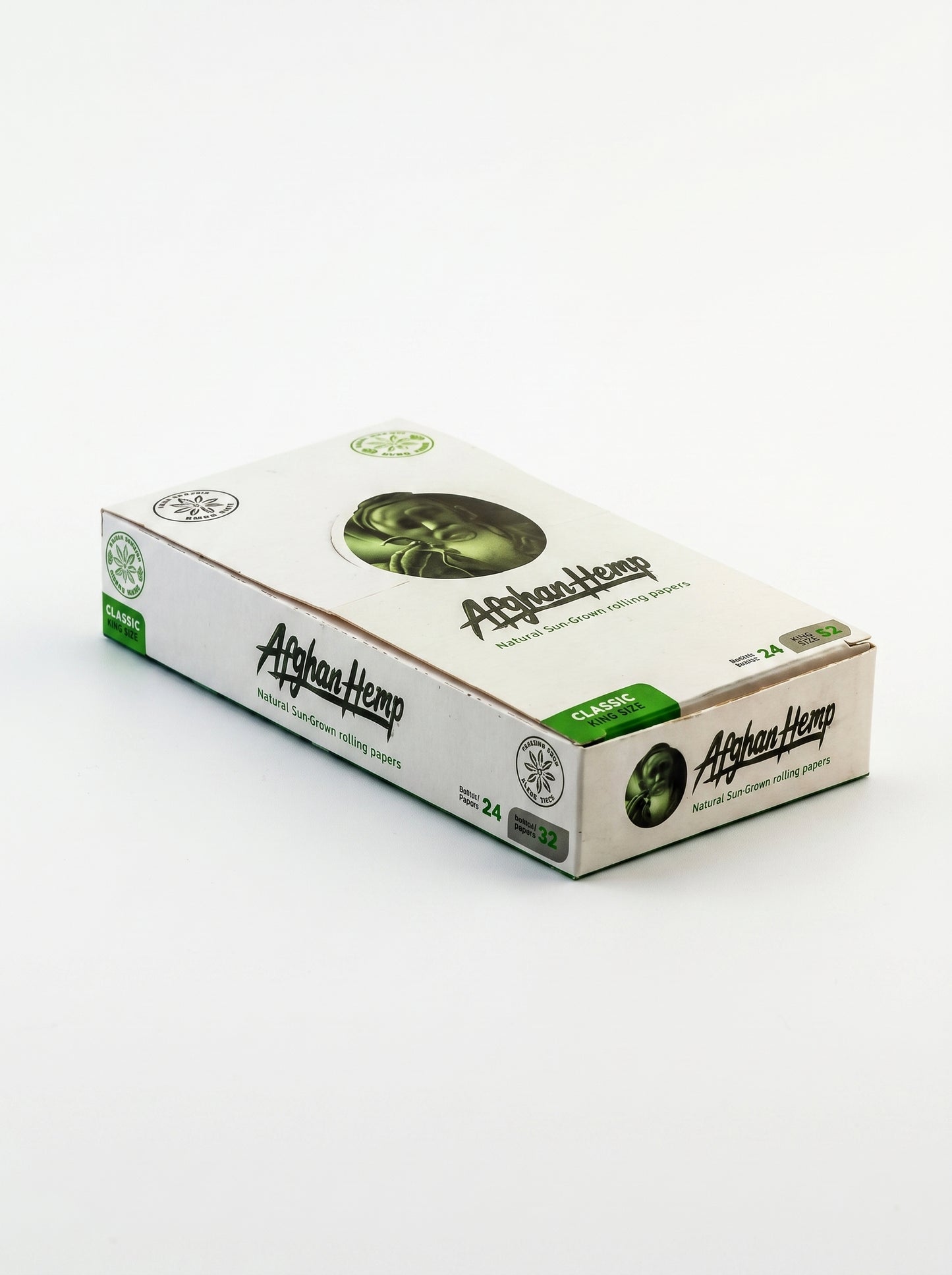 Afghan Hemp Rolling Papers | 1 1/4 | 1pk | 50 Leaves per Pack