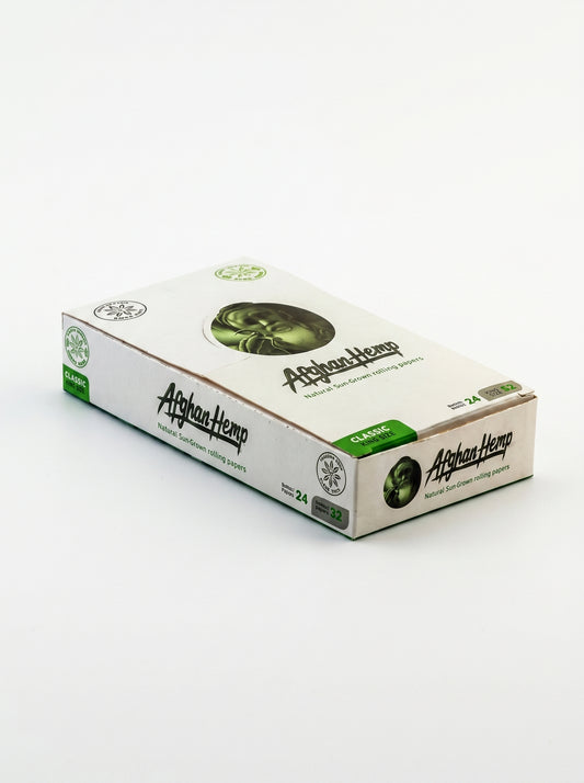 Afghan Hemp Rolling Papers | 1 1/4 | 1pk | 50 Leaves per Pack