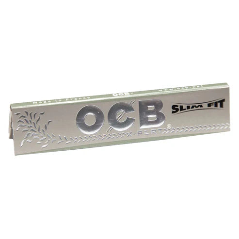 OCB X-Pert Slim Fit Slim Rolling Papers | 1 1/4 Size | 1pk | 50 Leaves per Pack
