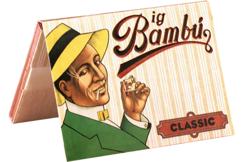 Big Bambu classic Rolling Papers | Single Wide Size | 1pk | 33 Leaves per Pack