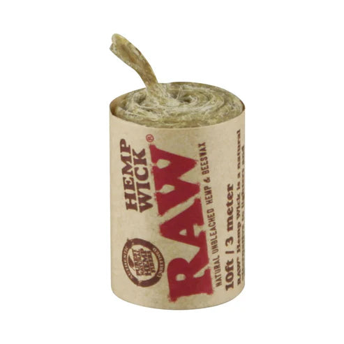 RAW Natural Hemp Wick Roll | 10ft Bundle | 1 Bundle
