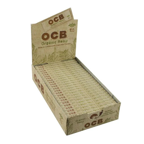 OCB Organic Hemp Rolling Papers | 1 1/4 Size | 1pk | 50 Leaves per Pack