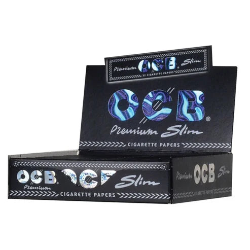 OCB Premium Rolling Papers | King Size Slim | 1pk | 32 Leaves per Pack