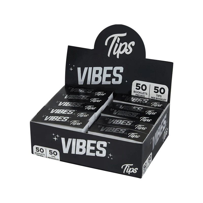 VIBES Rolling Tips | 1pk | 50 Tips per Pack