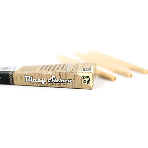 Blazy Susan Unbleached  Pre-Rolled Cones | King Size | 1pk | 3 Cones per Pack