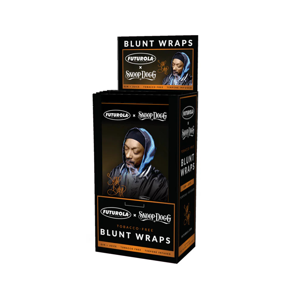 Futurola x Snoop Dogg Gin & Juice Wraps | 1pk  | 1 Blunt Wrap per Pack
