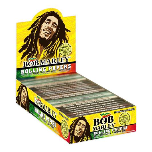 Bob Marley Hemp Rolling Papers | 1 1/4 Size | 1pk | 50 Leaves per Pack