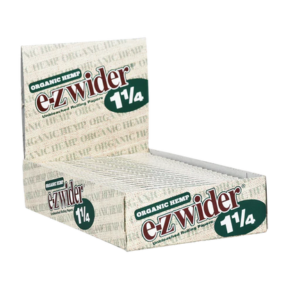 EZ Wider Organic Hemp Rolling Papers | Double Wide Size  | 1pk | 24 Leaves per Pack
