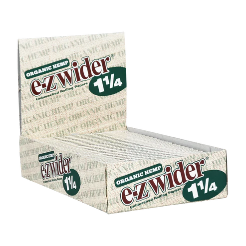 EZ Wider Organic Hemp Rolling Papers | Double Wide Size  | 1pk | 24 Leaves per Pack