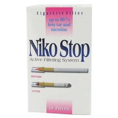 Niko Stop Filters | 1pk | 30  Filters per Pack