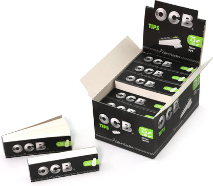 OCB Premium Perforated Filter Tips | 1pk | 50 Perforated Tips per Pack