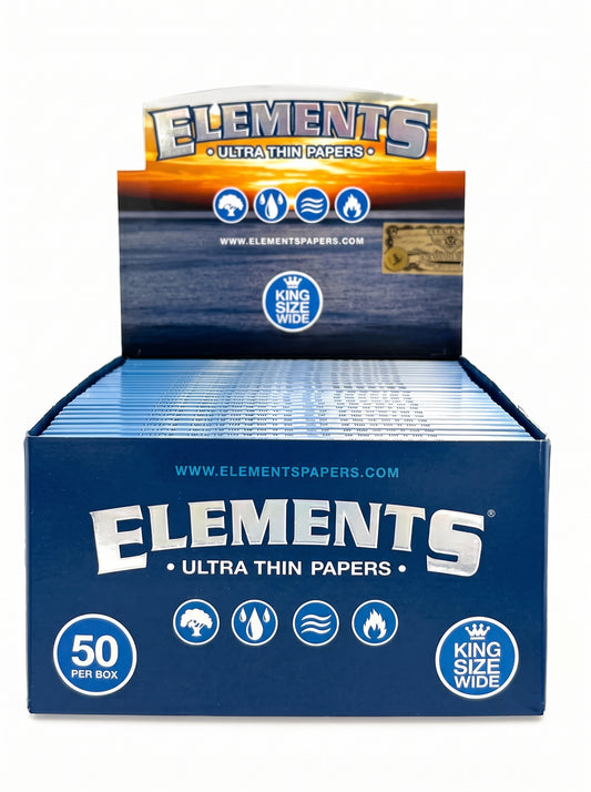 Elements Ultra Thin Rolling Paper Rolls | King Size Wide | 5m | 1Roll