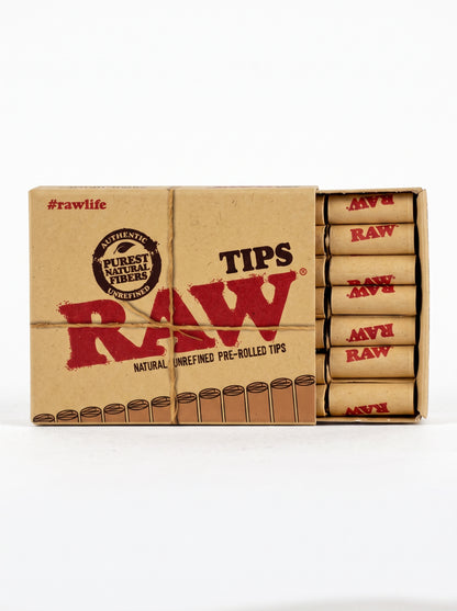 RAW Pre-Rolled Tips | 1bk | 21 Pre-Rolled Tips per Booklet