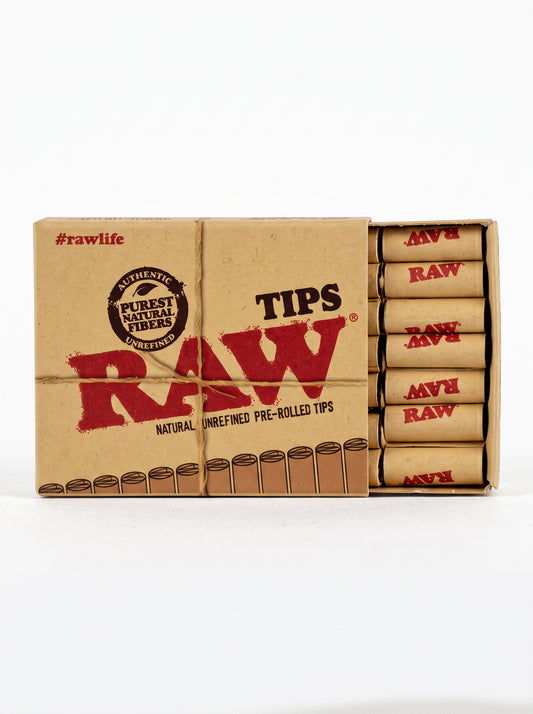 RAW Pre-Rolled Tips | 1bk | 21 Pre-Rolled Tips per Booklet