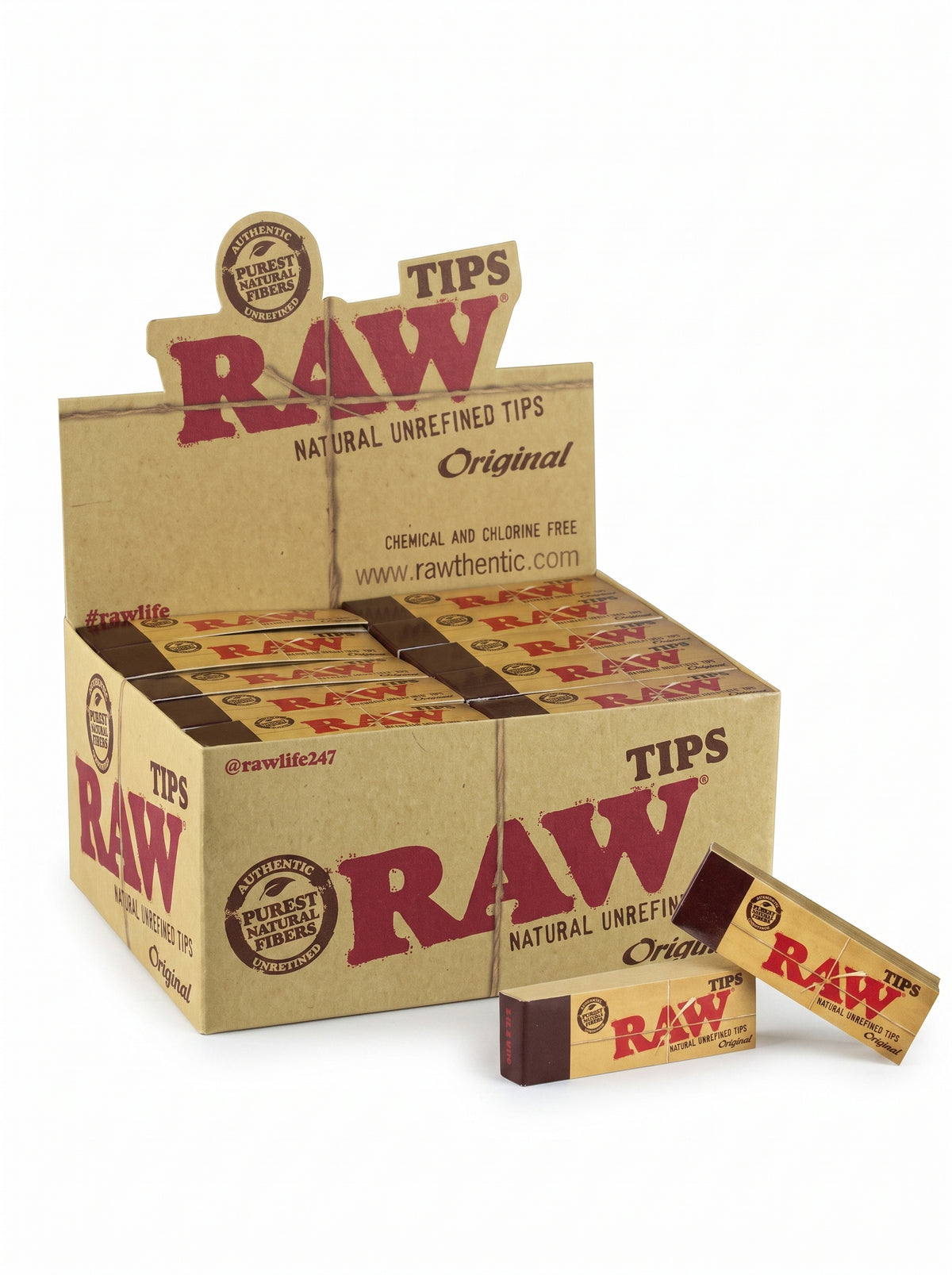 RAW Original Tips | 1pk | 50 Tips per Pack
