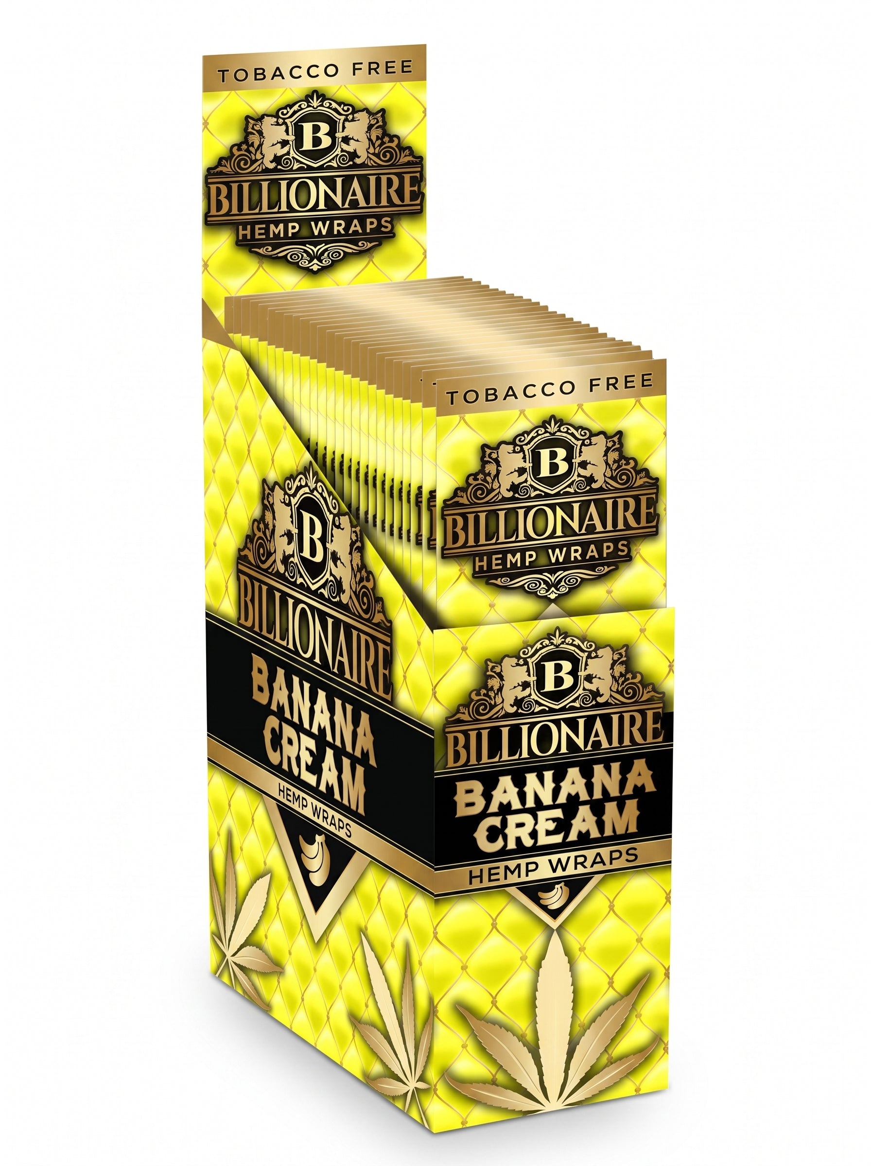 Billionaire Hemp Wrap | Banana Cream | 1pk | 2 Wraps per Pack