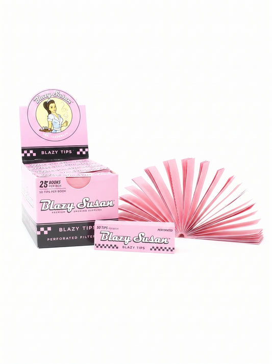 Blazy Susan Pink Tips | 1pk | 50 Tips per Pack