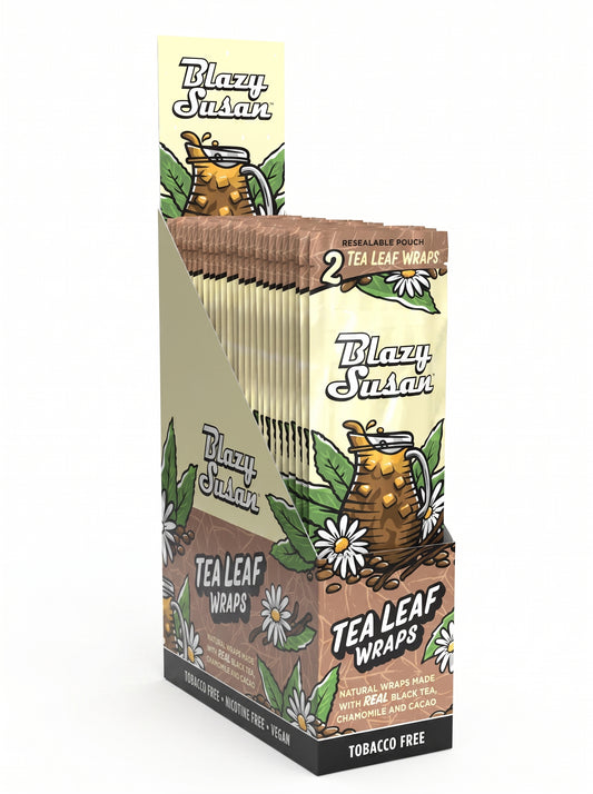 Blazy Susan Tea Leaf Wraps | Original | 1pk | 2 Wraps per Pack
