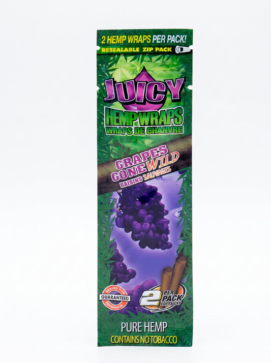 Juicy Hemp Wraps | Grapes Gone Wild | 1pk | 2 Wraps per Pack