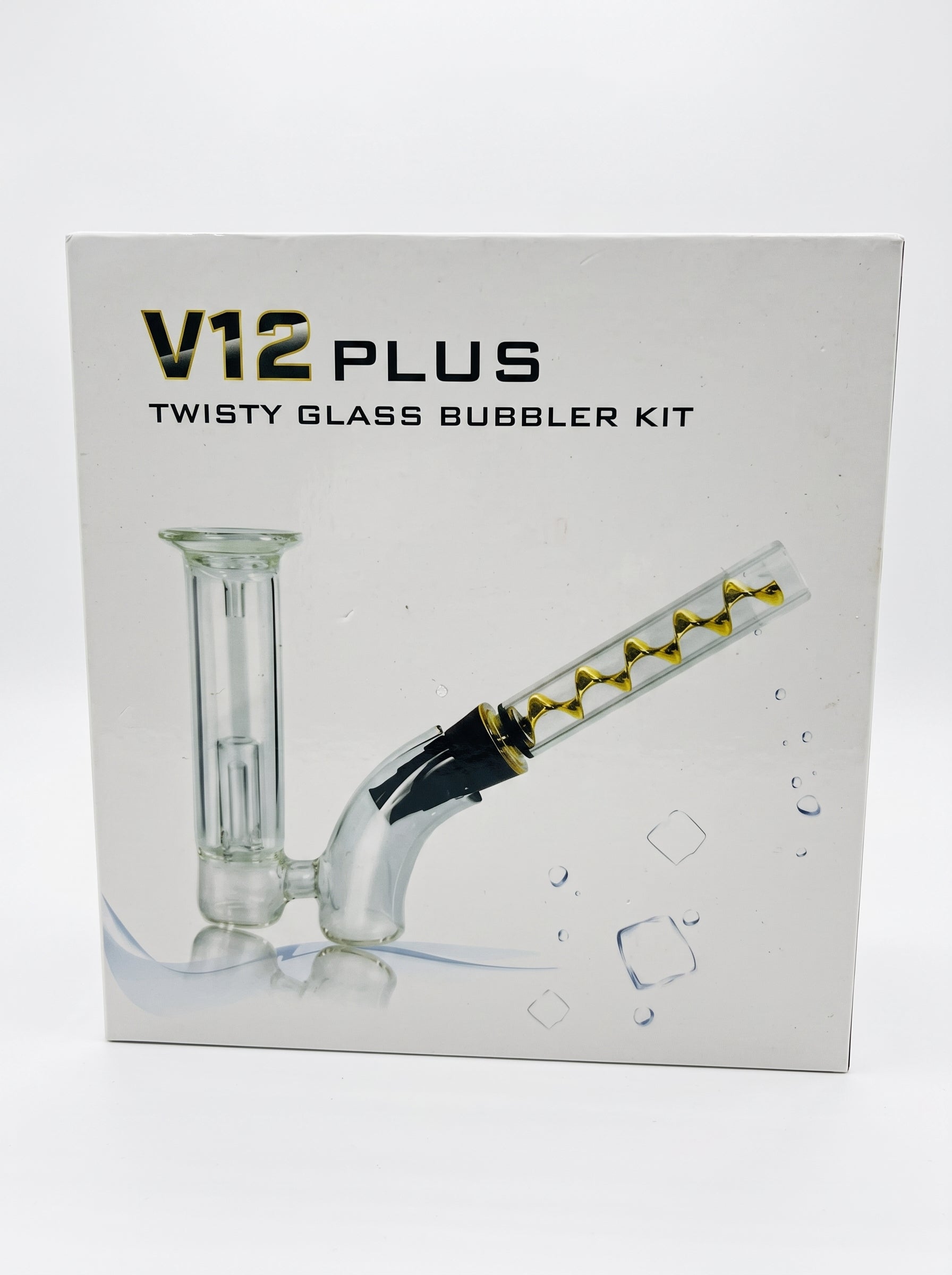 V12 Twisty Glass Blunt Bubbler Kit