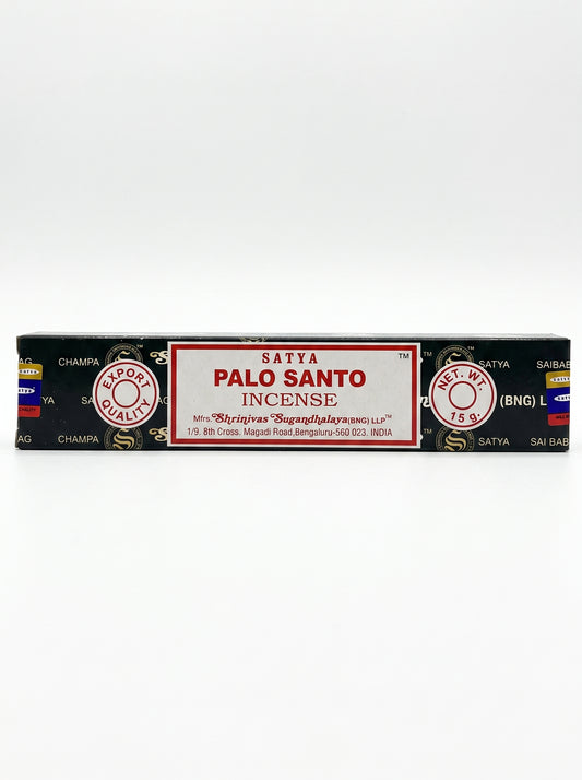 Satya Nag Champa Incense Sticks | Palo Santo | 1bx | 15g