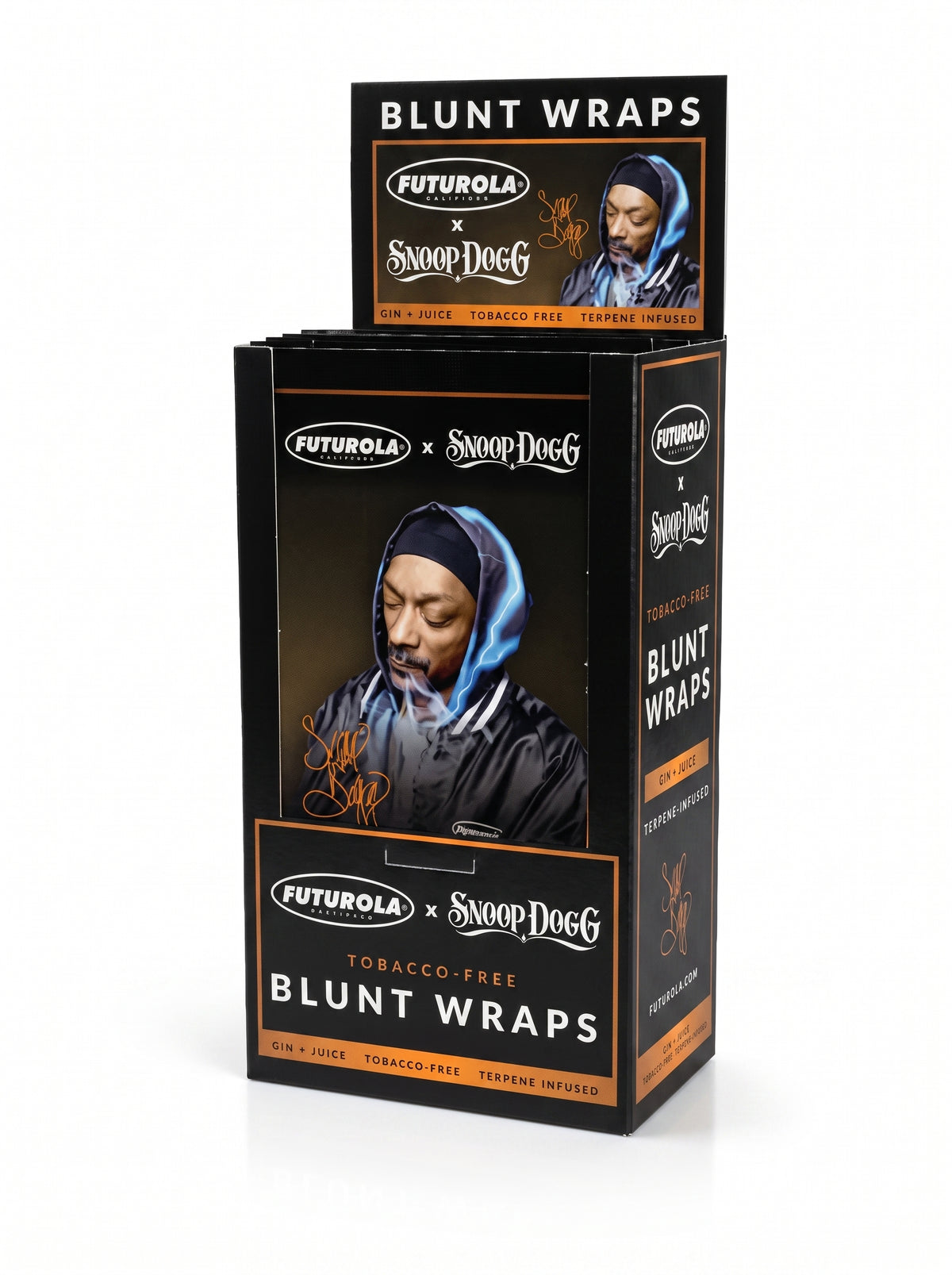 Futurola x Snoop Dogg Gin & Juice Wraps | 1pk | 1 Blunt Wrap per Pack
