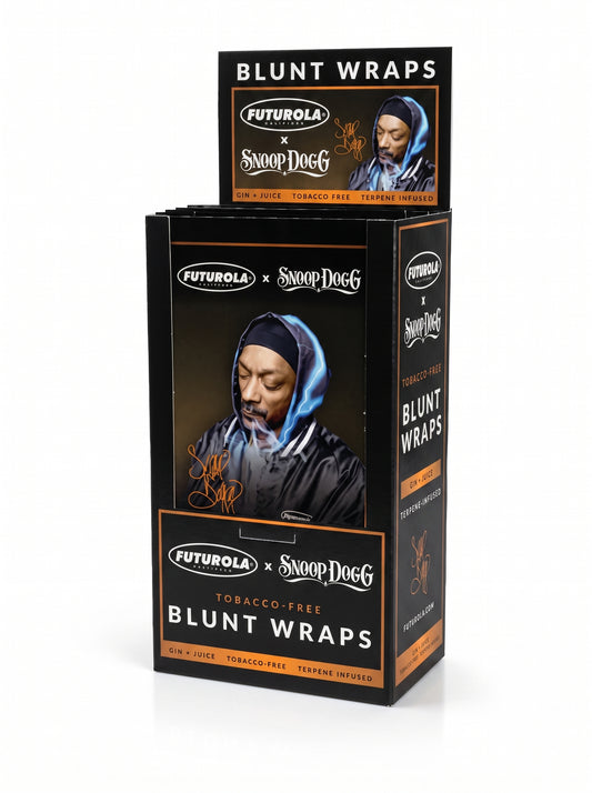 Futurola x Snoop Dogg Gin & Juice Wraps | 1pk | 1 Blunt Wrap per Pack