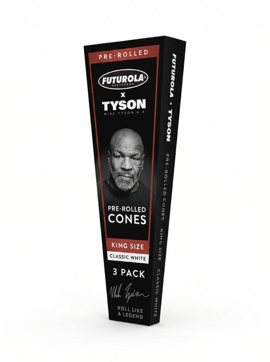Futurola x Tyson 2.0 Cones | King Size | 1pk | 3 Cones per Pack