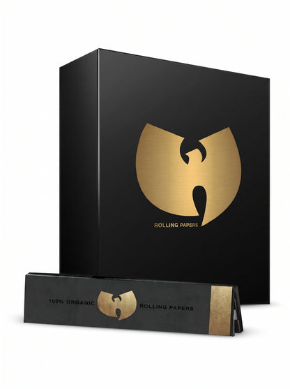 Wu-Tang Rolling Papers & Tips | King Size Slim | 1pk | 32 Tips per Pack | 32 Leaves per Pack