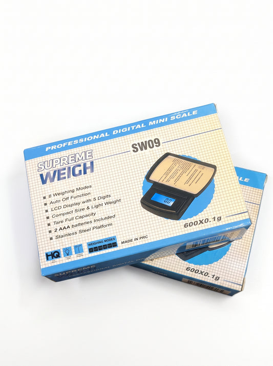 Supreme Weight Gauge Scale - SW09 (e.g. 600g x 0.01g )