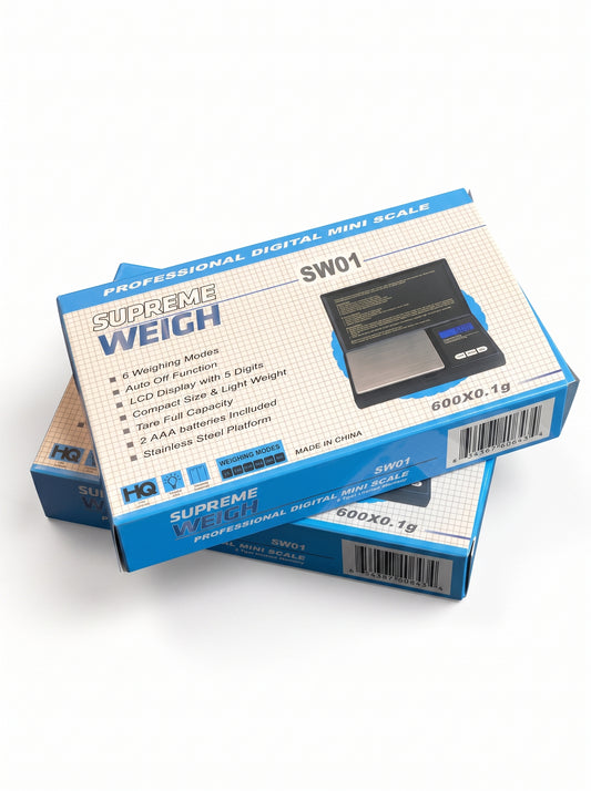 Supreme Weight Mini Scale - SW01 (e.g 600g x 0.1g)