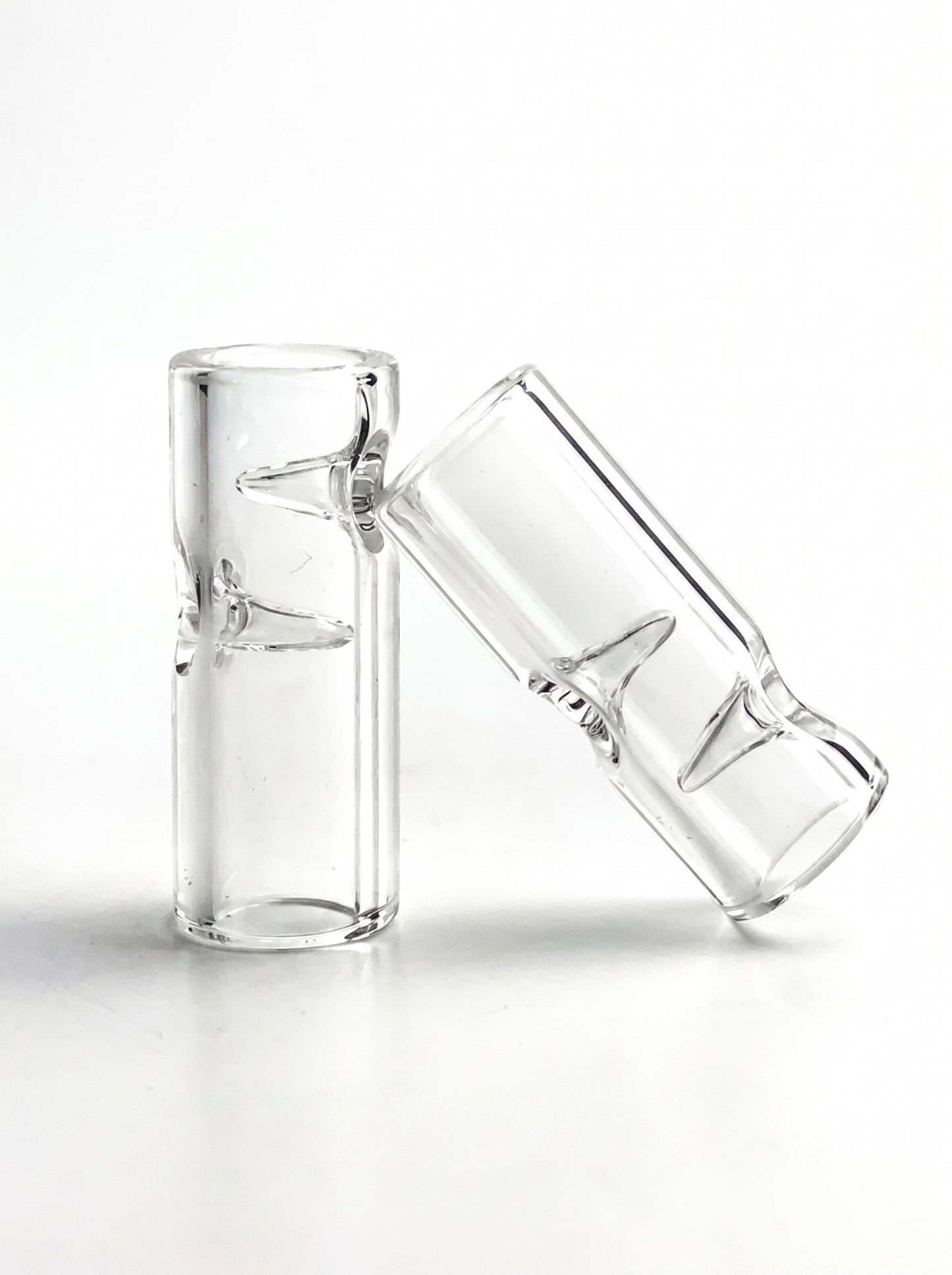 Trilla Glass Tips | Round Tip | | 38mm x 12mm | Clear | 1pc