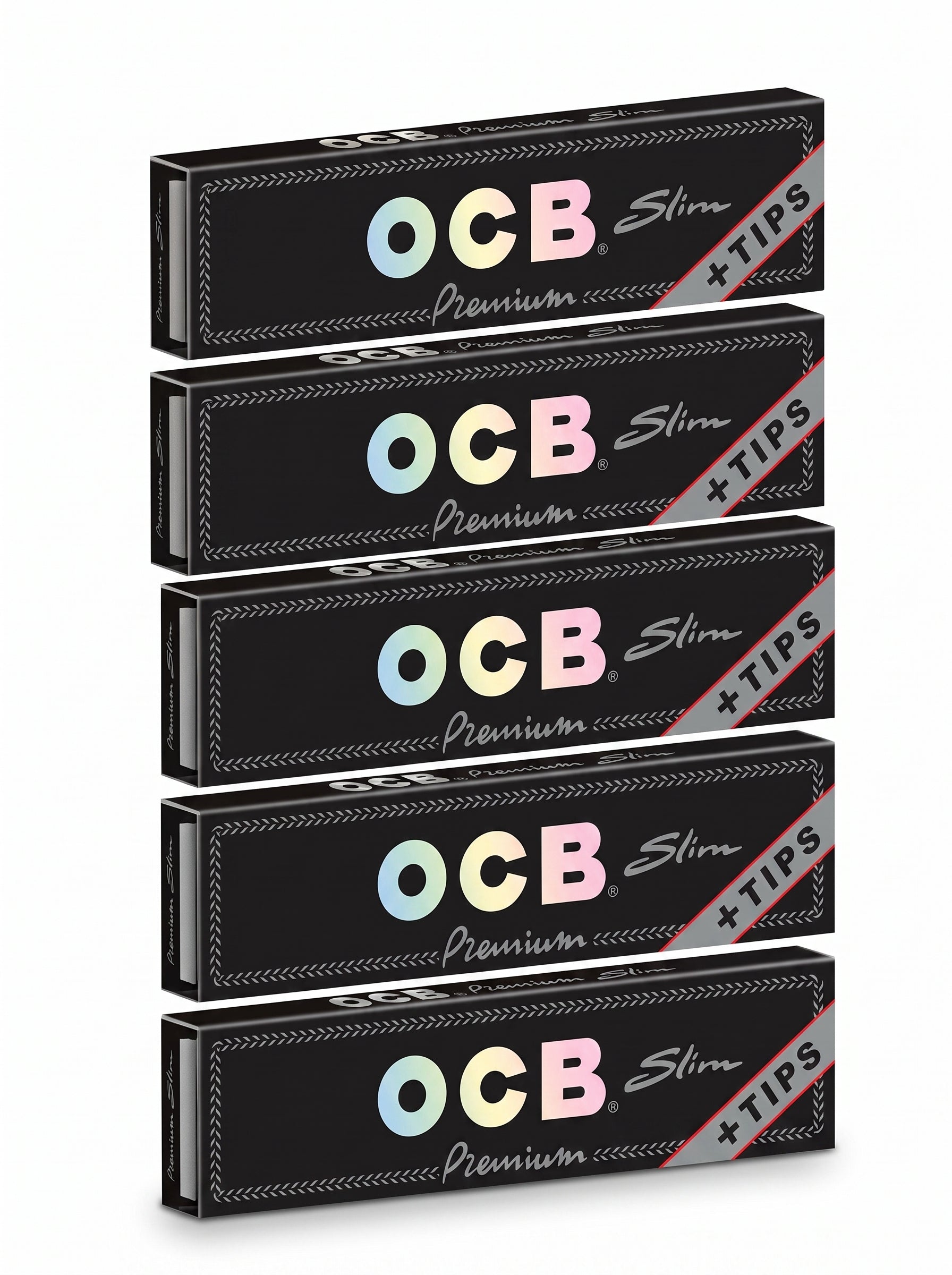 OCB X-Pert Slim Fit Slim Rolling Papers & Tips | King Size | 1pk | 32 Tips per Pack