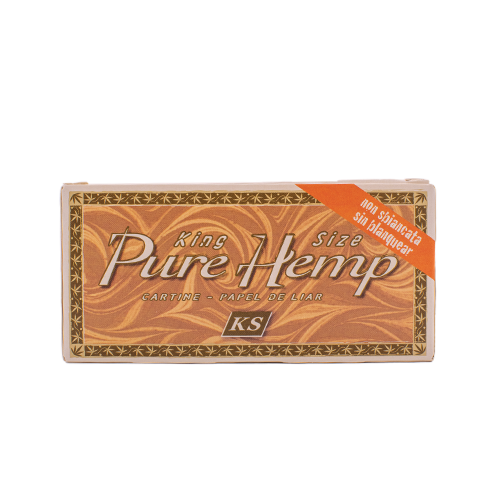 Pure Hemp Unbleached Rolling Papers | King Size | 1pk | 33 Leaves per Pack