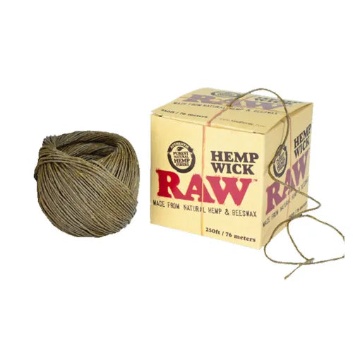 RAW Natural Hempwick Roll | 250ft Bundle | 1 Bundle