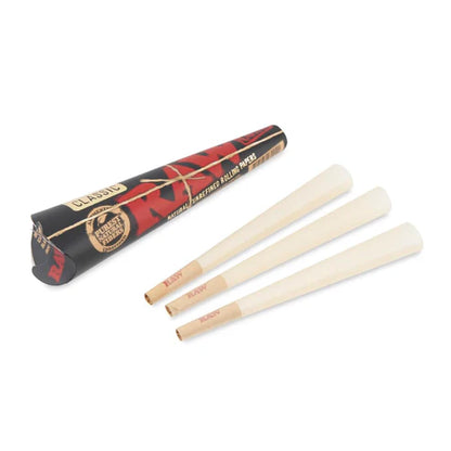 RAW Black Cones | King Size | 1pk | 3 Cones per Pack
