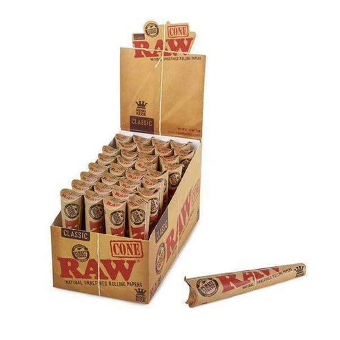 RAW Classic Cones | King Size | 1pk | 3 Cones per Pack