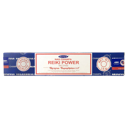 Satya Nag Champa Incense Sticks | Reiki Power | 1bx | 15g