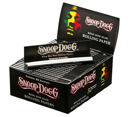 Snoop Dogg Rolling Papers | King Size Slim | 1pk| 33 Leaves per Pack